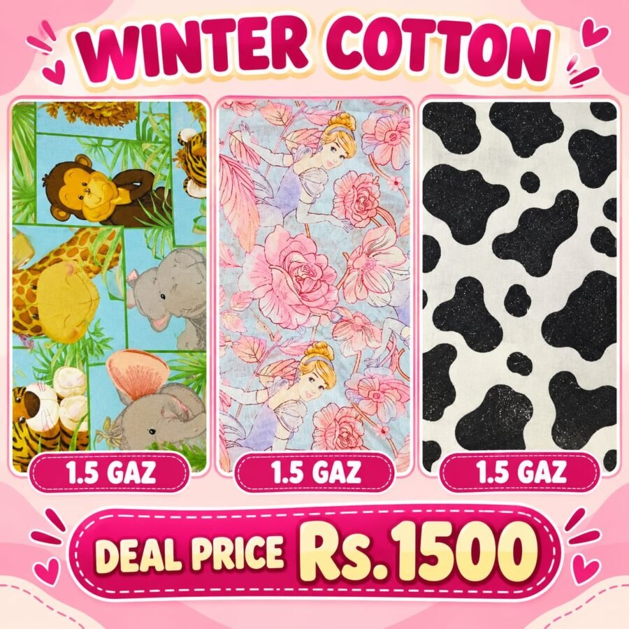 Cotton Cutpieces Deal – cut-piece fabric deal, unstitched